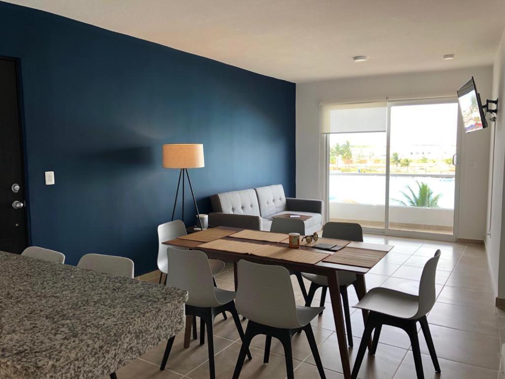 Departamento En Cancun Con 7 Albercas Tipo Playa Y Laguna المظهر الخارجي الصورة